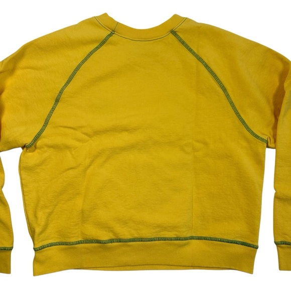 Made Some Souvenirs Cotton Crewneck Sweatshirt – Yellow La Sagrada Familia NWOT - Picture 7 of 9